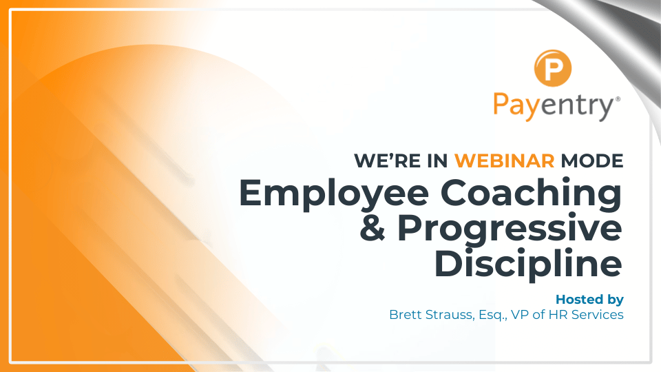 Employee Coaching & Progressive Discipline